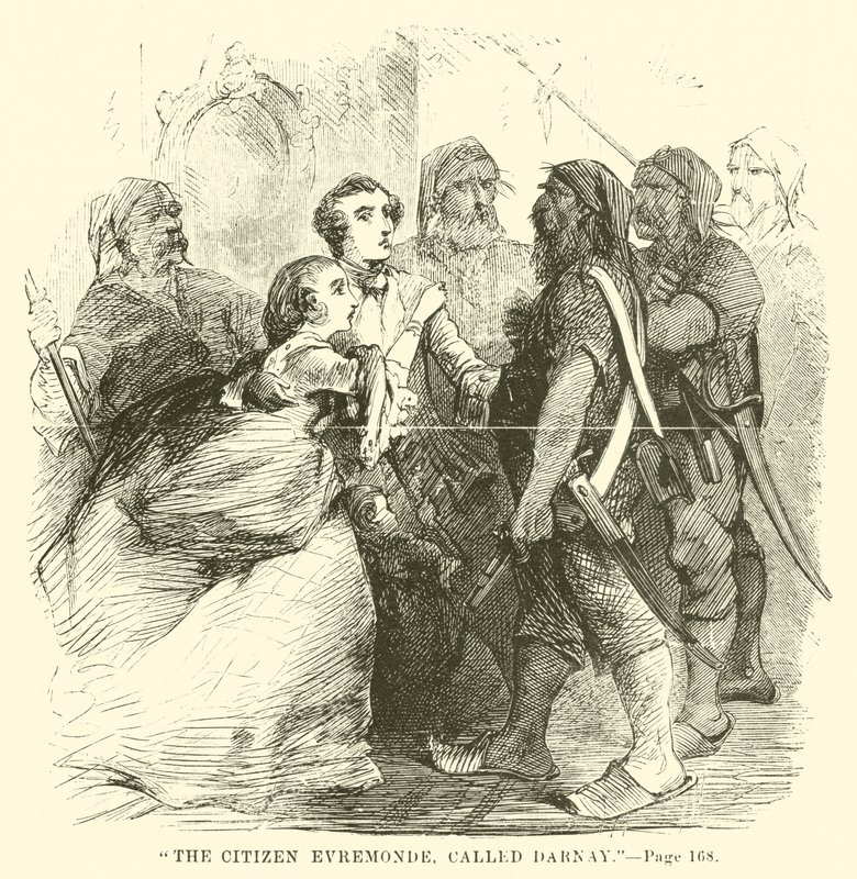 Illustration for A Tale of Two Cities by Charles Dickens by John McLenan