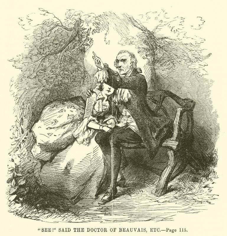 Illustration for A Tale of Two Cities by Charles Dickens by John McLenan