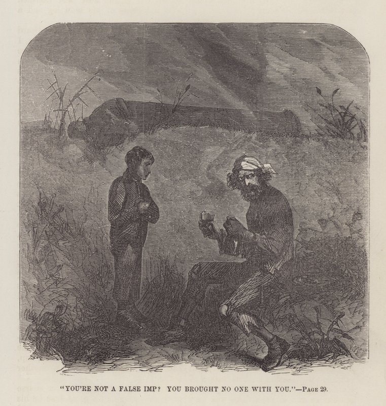 Illustration for Great Expectations by John McLenan