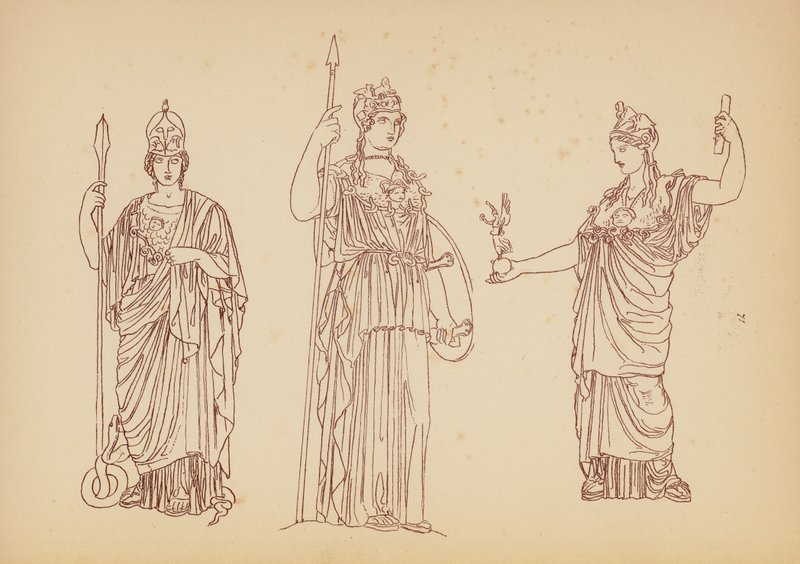 Ancient Greek Female Costume by John Moyr Smith