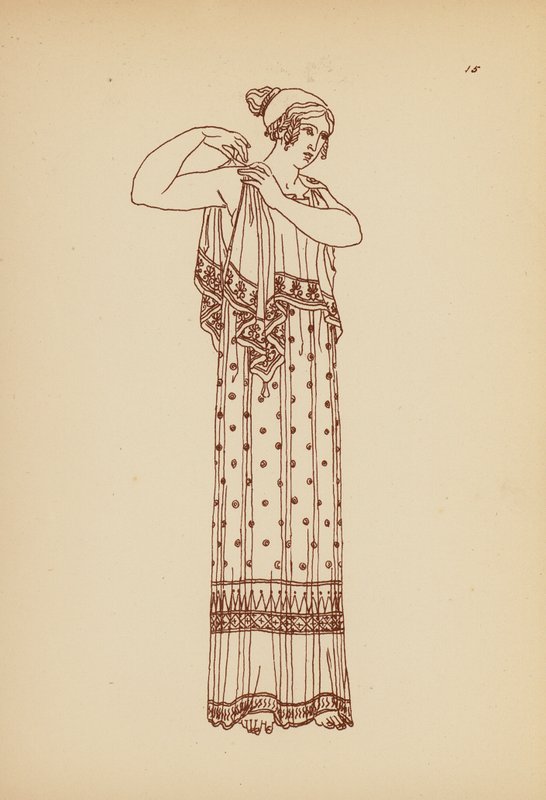 Ancient Greek Female Costume by John Moyr Smith