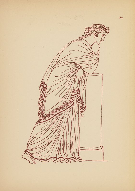 Ancient Greek Female Costume by John Moyr Smith