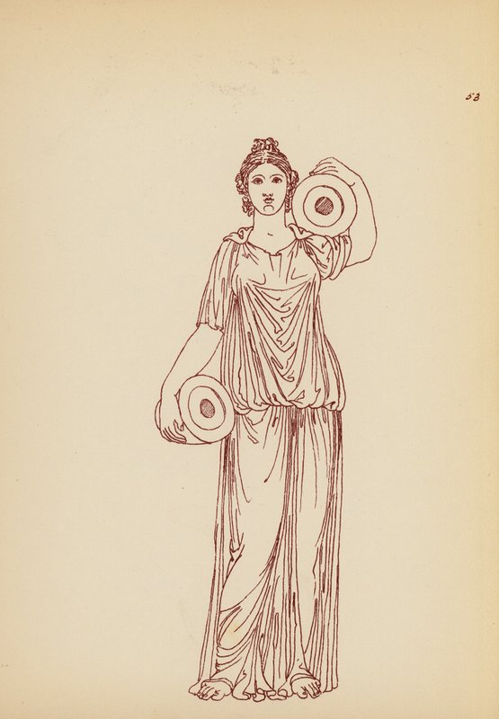 Ancient Greek Female Costume by John Moyr Smith