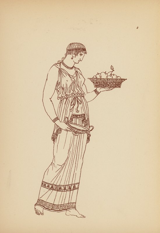 Ancient Greek Female Costume by John Moyr Smith