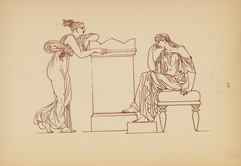 Ancient Greek Female Costume by John Moyr Smith