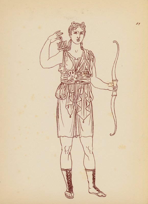 Ancient Greek Female Costume by John Moyr Smith