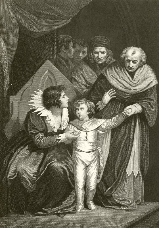Elizabeth Woodville Surrendering Her Son by John Opie