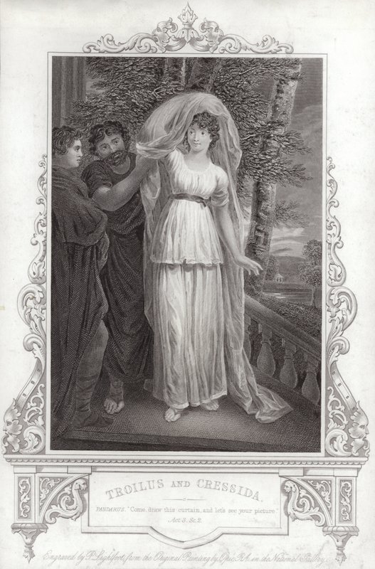 Troilus and Cressida by John Opie
