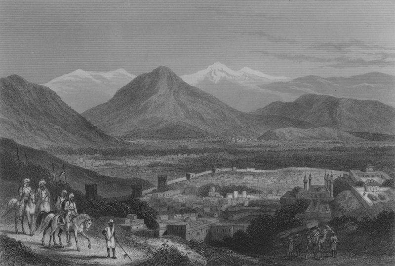 Kabul, from the Bala Hissar by John Ramage