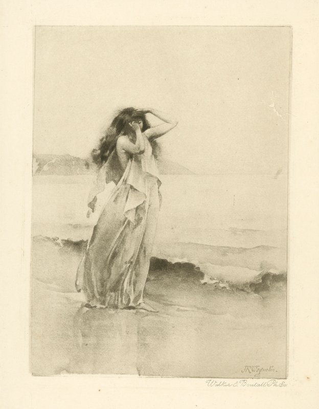 Illustration for the Poems of Catullus by John Reinhard Weguelin