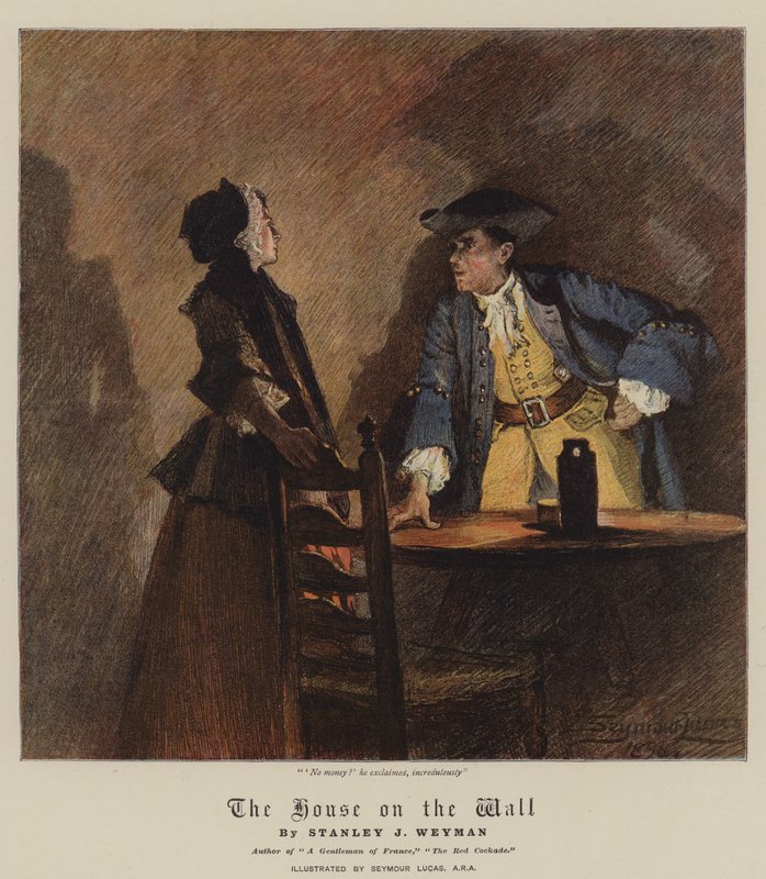 The House on the Wall by John Seymour Lucas