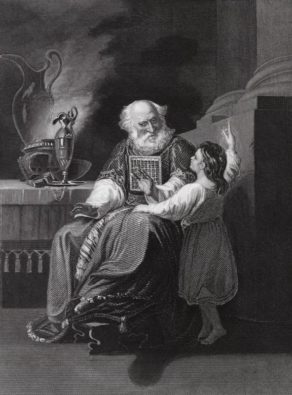 Samuel before Eli by John Singleton (after) Copley