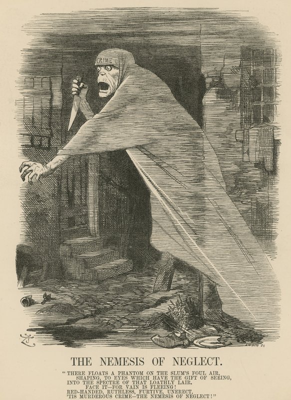 The Nemesis of Neglect by John Tenniel