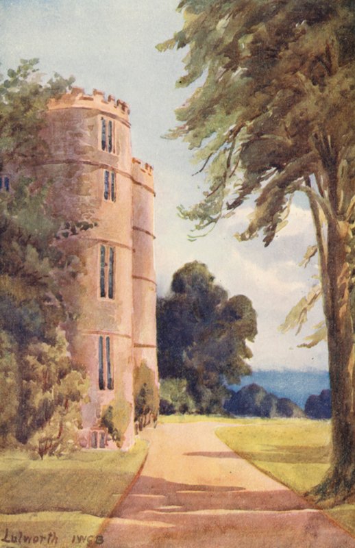 Lulworth Castle by John W.G. Bond