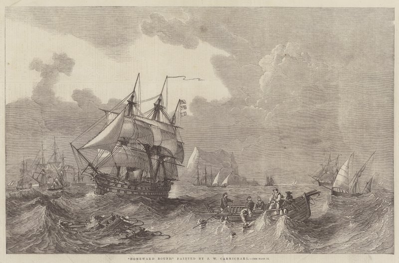 Homeward Bound by John Wilson Carmichael