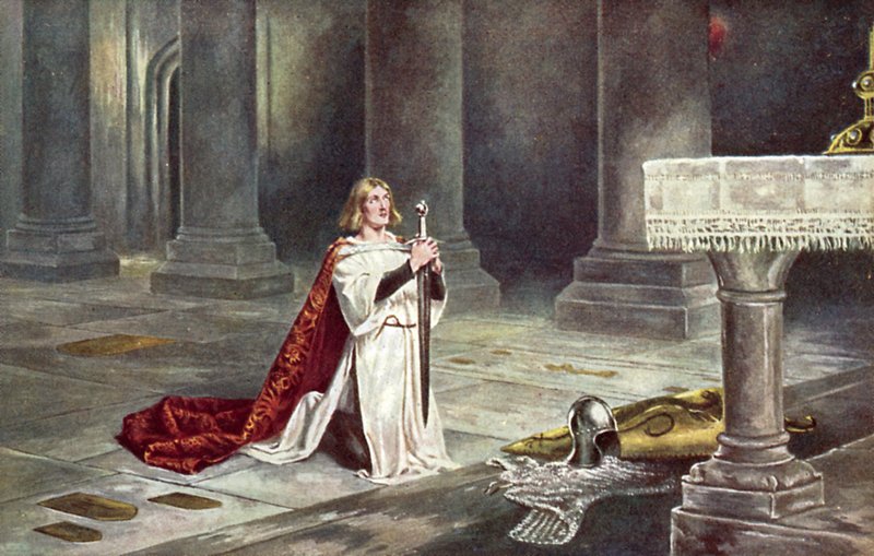 The Vigil by John after Pettie