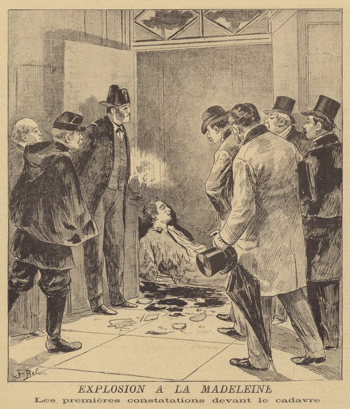 Explosion at La Madeleine by Jose Belon