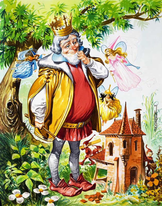Kings with Fairies by Jose Ortiz