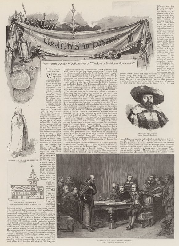 The Jews in London by Joseph Finnemore