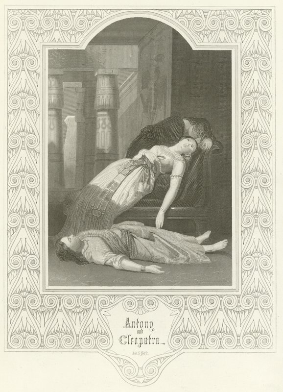 Antony and Cleopatra, Act V, Scene II by Joseph Kenny Meadows