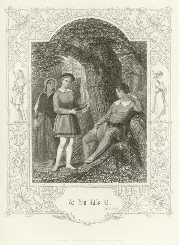 As You Like It, Act III, Scene ii by Joseph Kenny Meadows