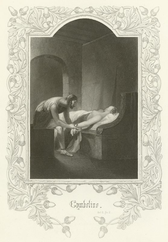 Cymbeline, Act II, Scene II by Joseph Kenny Meadows