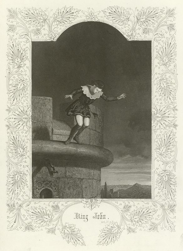 King John, Act IV, Scene III by Joseph Kenny Meadows