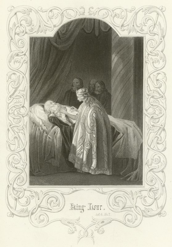King Lear, Act IV, Scene VII by Joseph Kenny Meadows