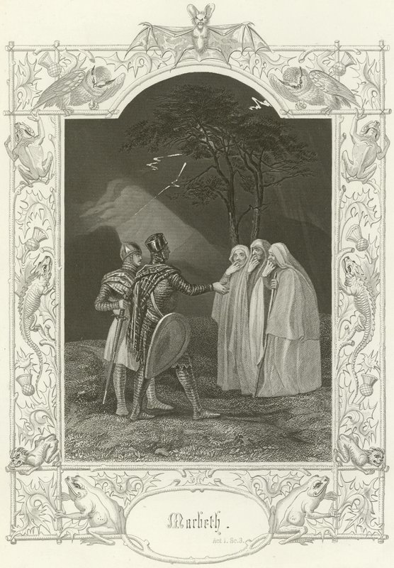 Macbeth, Act I, Scene III by Joseph Kenny Meadows