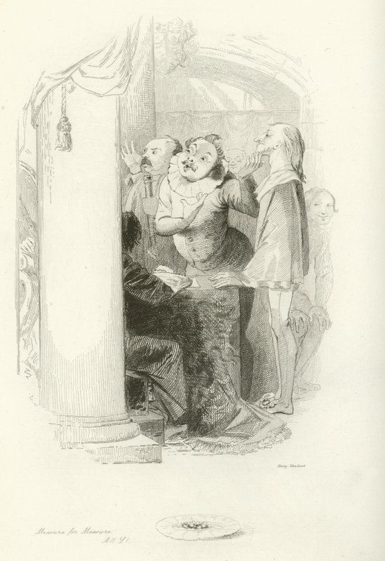 Measure for Measure by Joseph Kenny Meadows