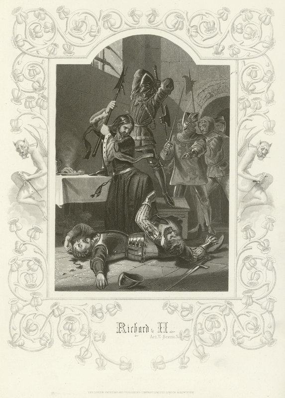 Richard II, Act V, Scene V by Joseph Kenny Meadows