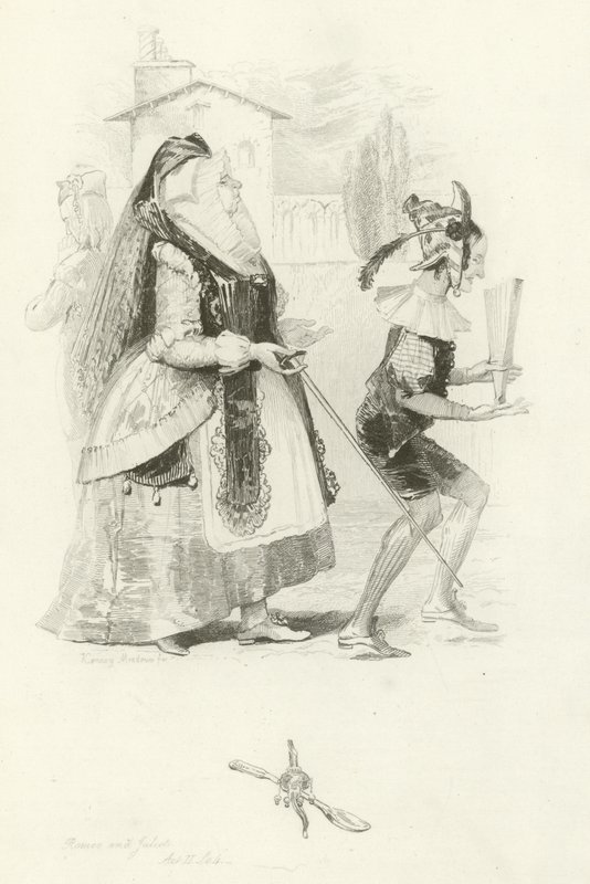 Romeo and Juliet by Joseph Kenny Meadows