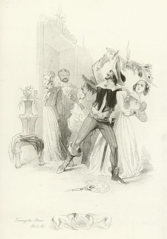 The Taming of the Shrew by Joseph Kenny Meadows