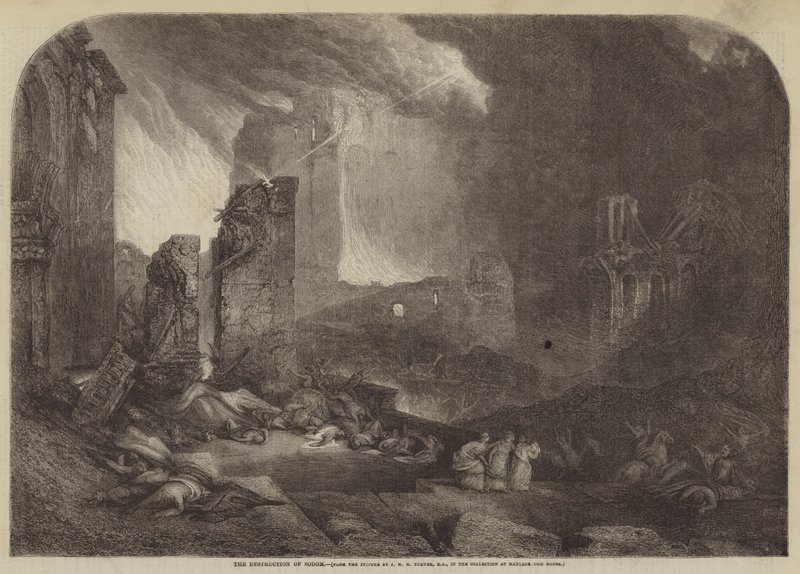 The Destruction of Sodom by Joseph Mallord William Turner