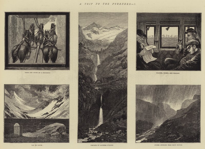 A Trip to the Pyrenees, I by Joseph Nash
