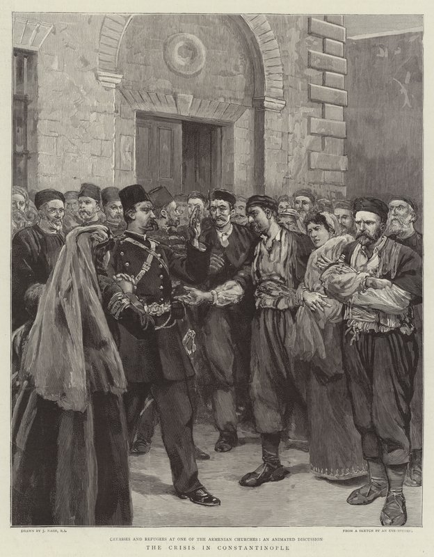 The Crisis in Constantinople by Joseph Nash