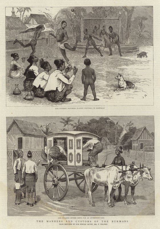 The Manners and Customs of the Burmans by Joseph Nash