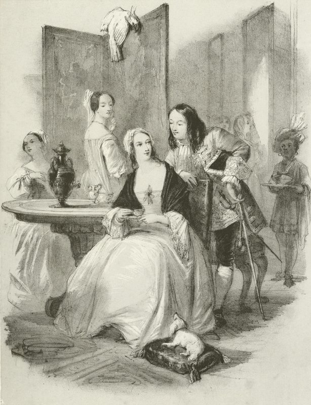 The New Beauty, the Court of Queen Anne by Joseph Nash