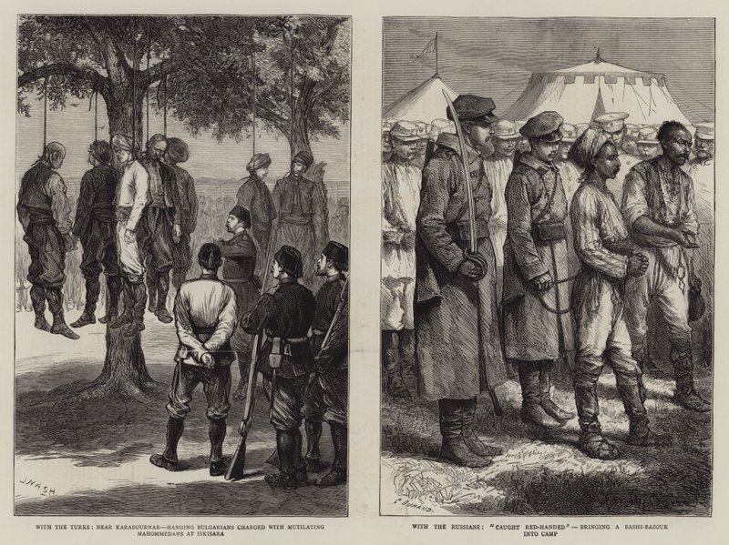 With the Turks and Russians by Joseph Nash