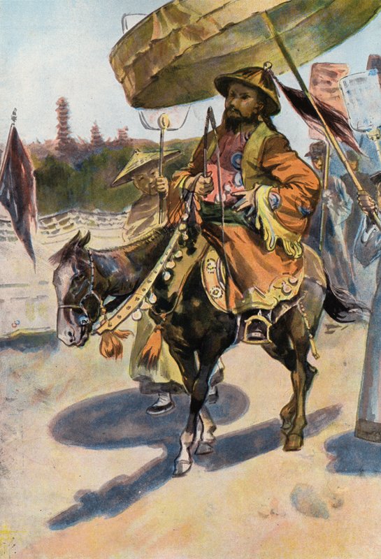Robinson Crusoe: A Chinese Don Quixote by Joseph (after) Finnemore