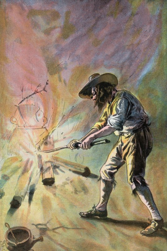 Robinson Crusoe: I Make Pots by Joseph (after) Finnemore