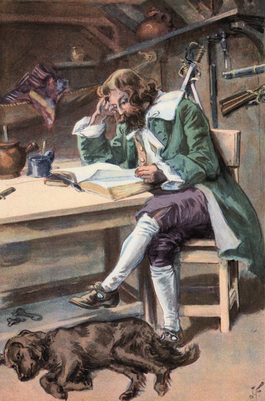 Robinson Crusoe: I Read My Bible by Joseph (after) Finnemore
