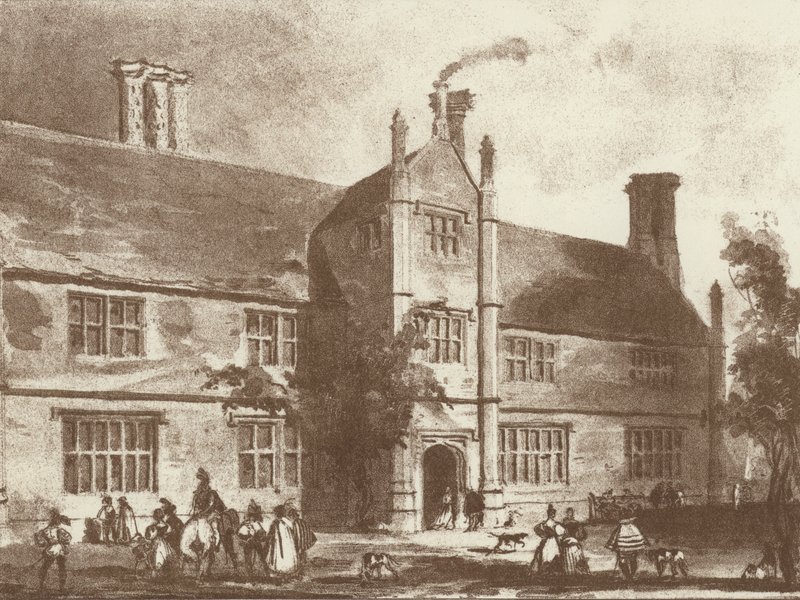 Thorpland Hall, Norfolk by Joseph (after) Nash