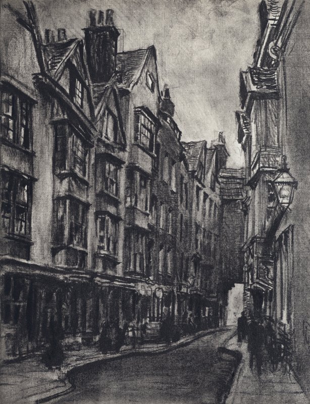 Cloth Fair by Joseph (after) Pennell