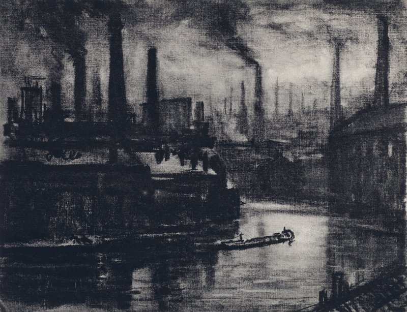 East London by Joseph (after) Pennell