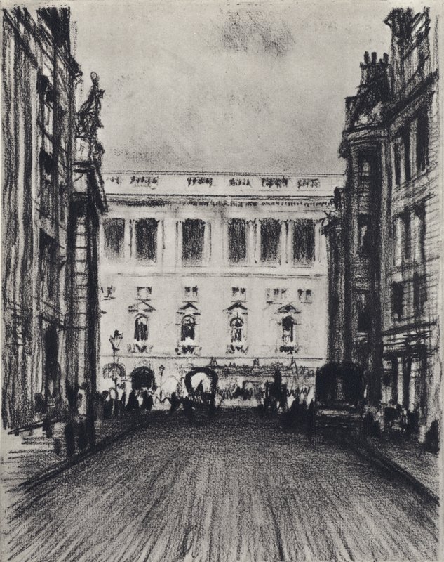 The Gaiety (lithograph) by Joseph (after) Pennell
