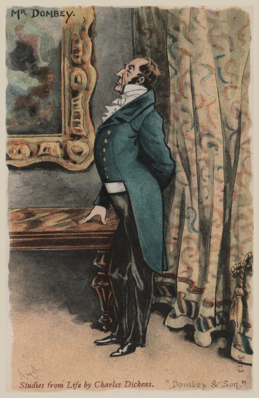 Mr. Dombey, Dombey & Son by Joseph Clayton  Clarke