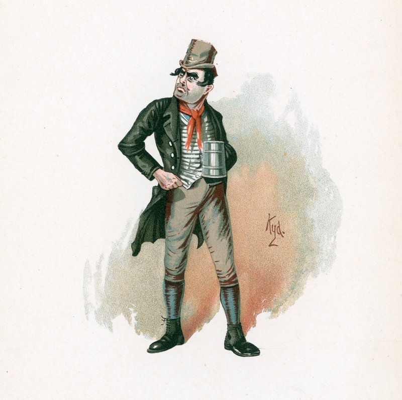 Bill Sikes, illustration from 