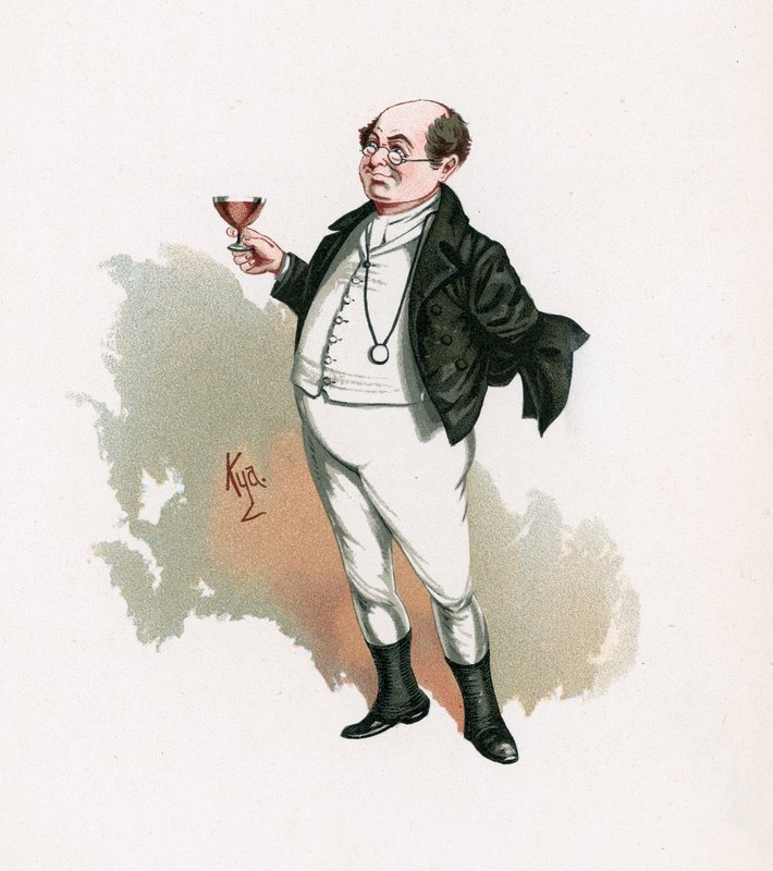 Mr Pickwick, illustration from 