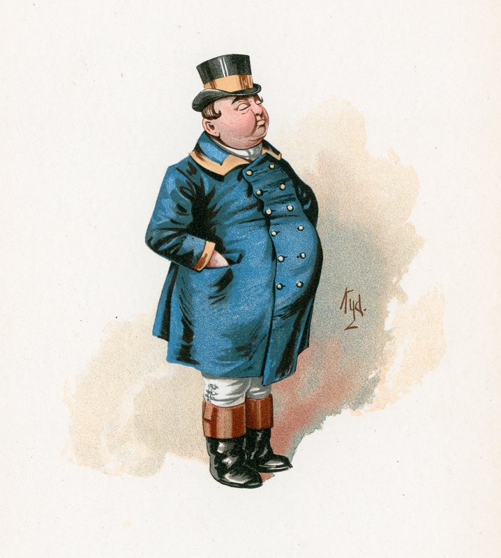 The Fat Boy, illustration from 